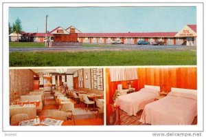 3-Views, Motel Pignon Rouge, Montreal, Quebec, Canada, 40-60's
