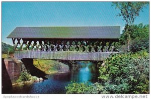 The Keniston Bridge Over The Blackwater River At Andover London New Hampshire