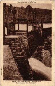 CPA Le Barrage de Pont Louars - Les vannes du Deversoir (104259)