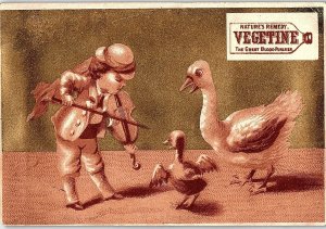 Lot of 6 Quack Medicine Victorian Trade Cards P121