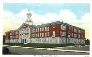 High School in Lewiston, Maine