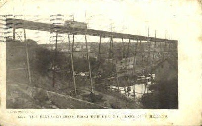 Elevated Road in Jersey City, New Jersey