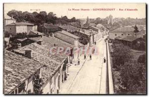 Gondrecourt - Rue d & # 39Abainville Old Postcard