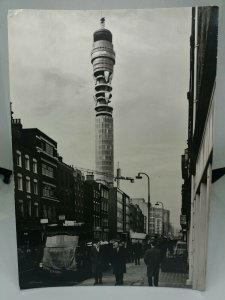 Vintage Postcard Post Office Tower Charlotte St London Maxim Club Y Nicola Gowns