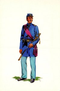 Militray Uniforms Officer Of The Day 1862-1863 Seventeenth Missouri Infantry