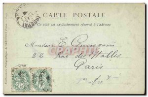 Old Postcard Mortain Vallee Cance Great Cascade