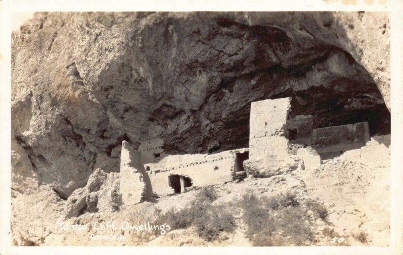 Six Real Photo Postcards Ruins of Cliff Dwellings in Arizona~128491