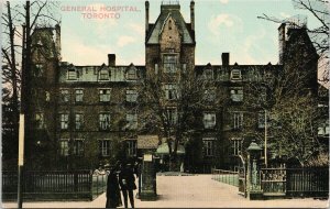 Toronto Ontario General Hospital Postcard H4