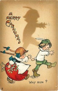 Christmas Greetings, Lot of 5, Lot Number 24