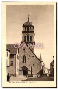 Old Postcard Kaysersberg L & # 39Eglise