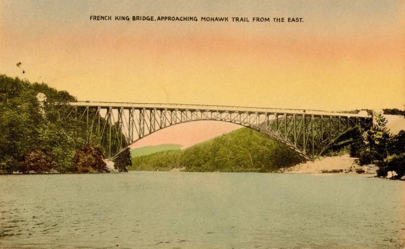 MA - Berkshires, Mohawk Trail. French King Bridge