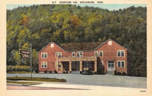 GATLINBURG, TN Tennessee   EDGEPARK INN   Roadside  c1940's Linen Postcard