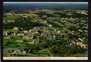 NB Aerial University of New Brunswick Fredericton Canada Carte Postale Postcard