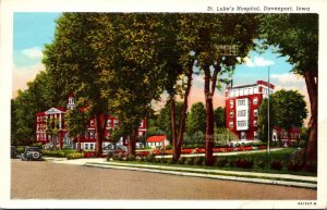 Iowa Davenport St Luke's Hospital 1944 Curteich