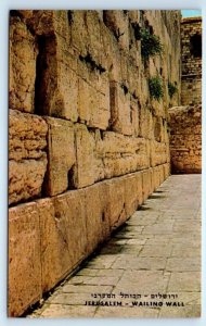 JERUSALEM Wailing Wall ISRAEL Postcard