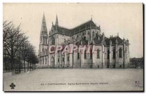 Postcard Old Church Chateauroux Saint Andre