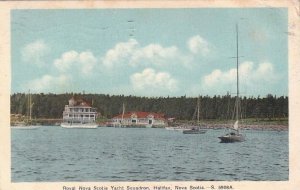 Postcard Royal Nova Scotia Yacht Squadron Halifax Nova Scotia Canada