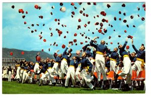 Hat Tossing, Graduation, US Air Force Academy, Colorado Springs, Colorado