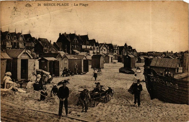 CPA Berck Plage- La Plage FRANCE (908986)