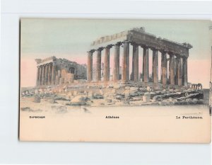 Postcard Le Parthenon, Athens, Greece