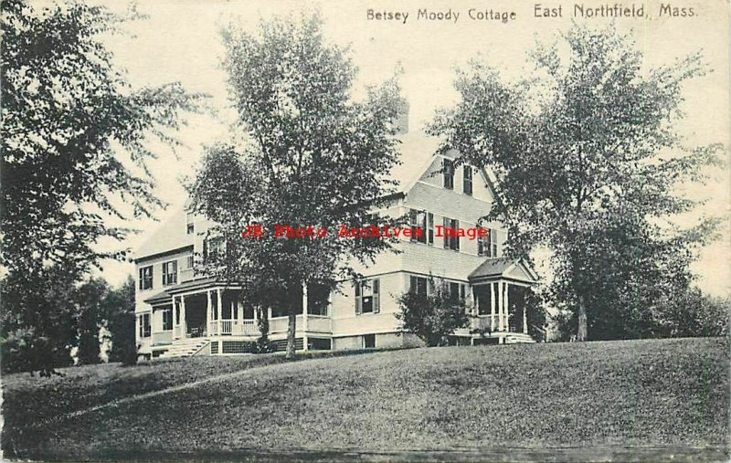 8 Postcards, East Northfield, Massachusetts, Various Views