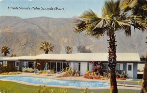 Dinah Shore's Palm Springs Home Palm Springs, California USA