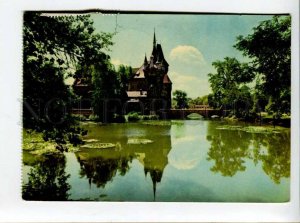 422155 HUNGARY FRANCE 1966 Budapest Esperanto congress RPPC w/ wild boar stamp