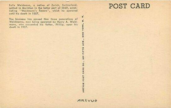 MS, Meridian, Mississippi, Weidmann's Restaurant Interior