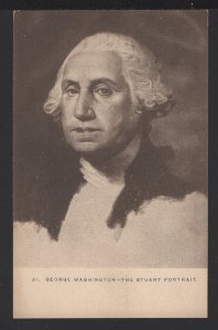 George Washington - The Stuart Portrait Painting Pub by B.S. Reynolds Co. ~ DB