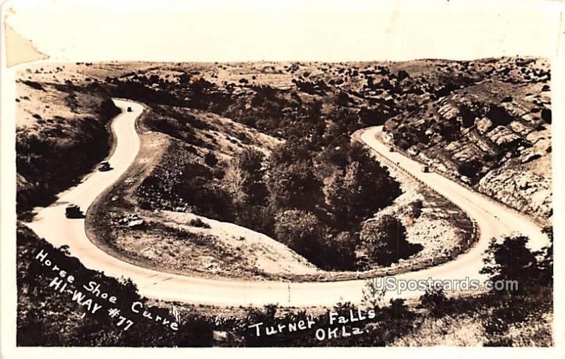 Horse Shoe Curve - Turner Falls, Oklahoma OK  