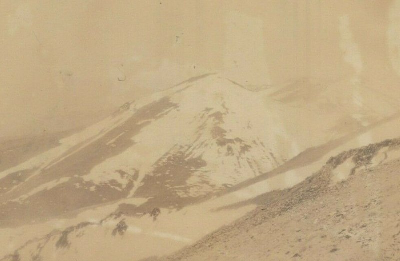 RPPC c1910 View from Star Peak Nevada in June mountain photo postcard C596 