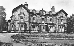 BUXTON DERBYSHIRE ENGLAND~STONE LEEWOOD HOTEL~1962 BOARD'S PHOTO POSTCARD