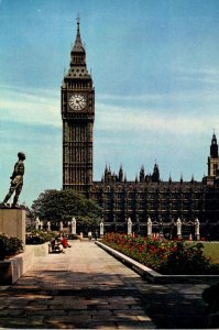 England London Big Ben From Parliament Square