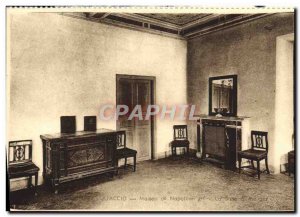 Old Postcard Ajaccio House Of Napoleon 1st The dining room