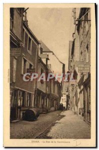 Old Postcard Dinan Rue de la Cordonnerie