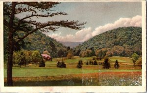 THE HOMESTEAD HOT SPRINGS, VIRGINIA Cascades Golf Course Postcard Ji13
