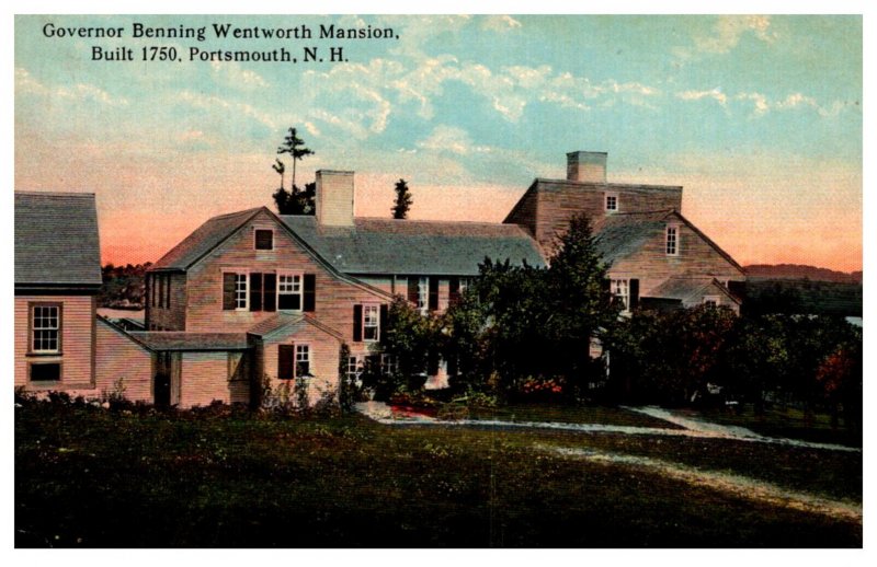 New Hampshire Portsmouth Gov Benning Wentworth Mansion