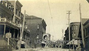 Real Photo - James Street - Middletown, New York