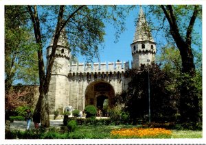 Turkey Istanbul Topkapi Sarayi Ceremonial Gate Of Topkapi Palace