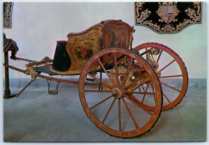Postcard - Light carriage, 18th century, Museu Nacional Dos Coches - Portugal