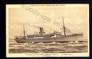 LS3072 - Union Castle Liner - Llandaff Castle - built 1926 - postcard