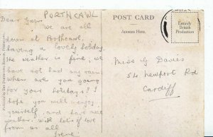 Genealogy Postcard - Family History - Davies - Newport Road - Cardiff 7671