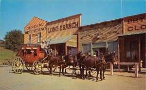 Historic front Street Boot Hill Dodge City Kansas  