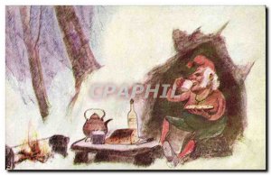Postcard Old Elf Fantasy
