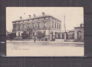 VICTORIA, MELBOURNE, ROYAL MINT, c1910 ppc., unused.