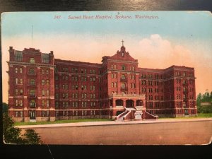 Vintage Postcard 1911 Sacred Heart Hospital Spokane Washington