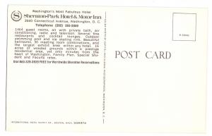 Sheraton Park Hotel & Motor Inn Washington DC Postcard