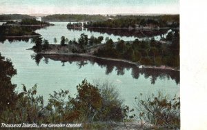 Vintage Postcard 1908 Thousand Islands The Canadian Channel Hugh C. Leighton