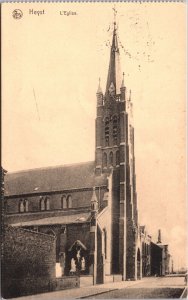 Belgium Heyst L'Eglise Heist Church Postcard 04.35