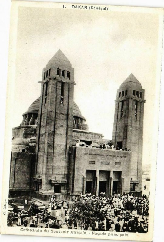 CPA AK Senegal-Dakar-Cathédrale du Souvenir Africain (235617)